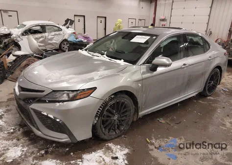 2022 Toyota Camry Xse из США, поврежденный, VIN 4T1K61AK8NU699743
